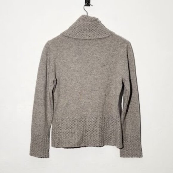 I. Magnin Women's Cowl Neck Cashmere Sweater in size Medium - Picture 3 of 5